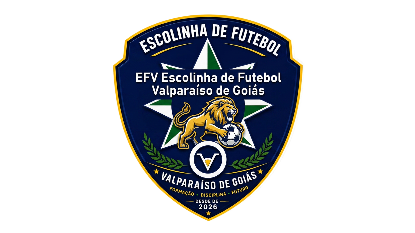 Brasão da Escolinha de Futebol Valparaíso de Goiás